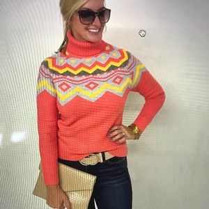 HAPPINESS Pink Coral T.Neck Sweater NWT M